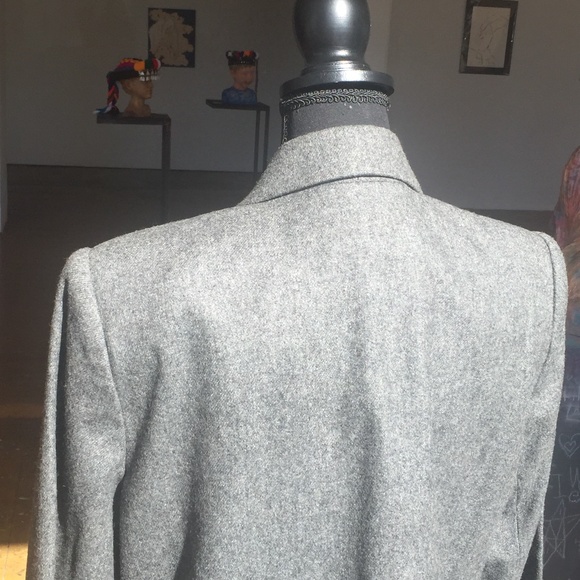 Sag Harbor Gray Wool Loose/oversized blazer - Picture 5 of 6